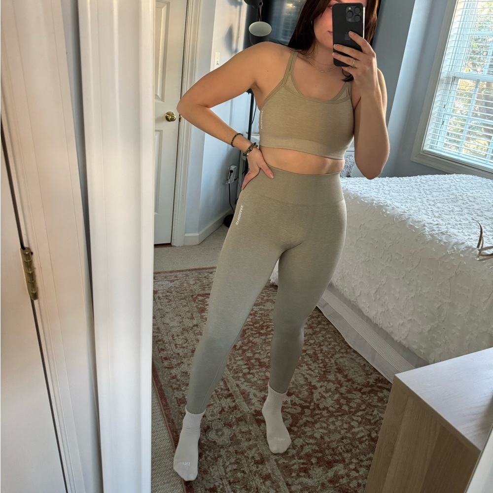 Gymshark Adapt Marl Seamless Matching Set